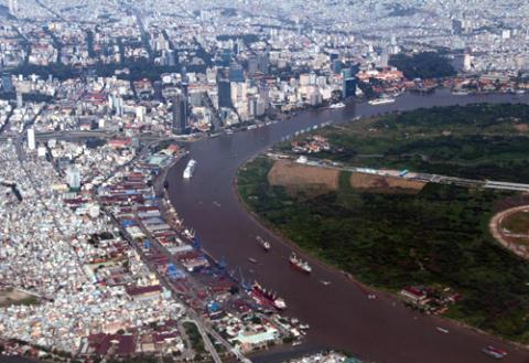 Theo quy hoạch, sẽ có 5 cây cầu bắc qua sông Sài Gòn như bàn tay 5 ngón kết nối trung tâm mới của TP HCM và trung tâm hiện hữu.