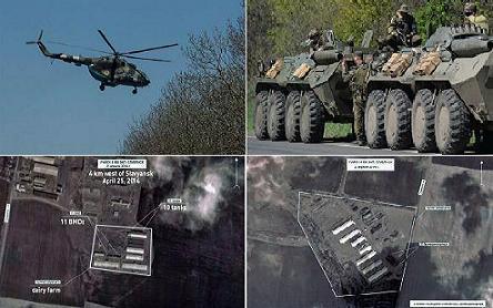 Ukraine đang tập trung binh lực cực lớn ở ngoại ô thành phố Slavyansk