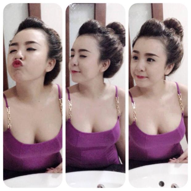 Cô gái được cư dân mạng đánh giá hót và trẻ hơn 'Bà Tưng'.