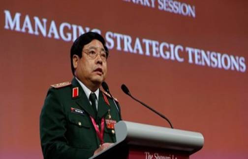 Đại tướng Bộ trưởng QP Việt Nam trên diễn đàn an ninh khu vực.

