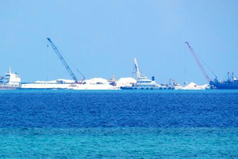 Trung Quốc đang cố tình thay đổi hiện trạng ở đảo Gạc Ma