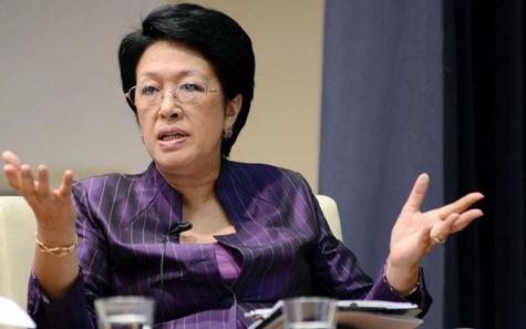 Bà Tôn Nữ Thị Ninh trả lời phỏng vấn đài DW 