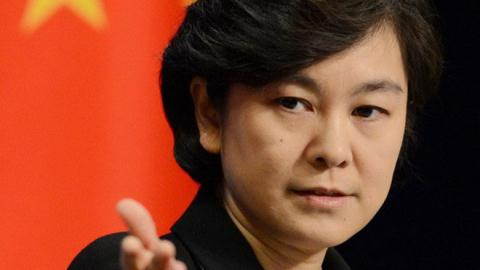 Phát ngôn viên Bộ Ngoại giao Trung Quốc Hoa Xuân Oánh