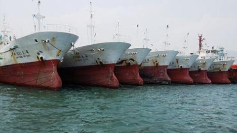 Đây là 45 con tàu đầu tiên (trong số 100 tàu) mua từ Hàn Quốc sẽ về Việt Nam vào cuối tháng 8 tới.
