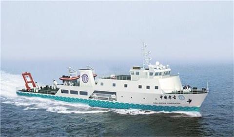 Tàu Trung Quốc Khảo Cổ 01 thử nghiệm trên sông Trường Giang