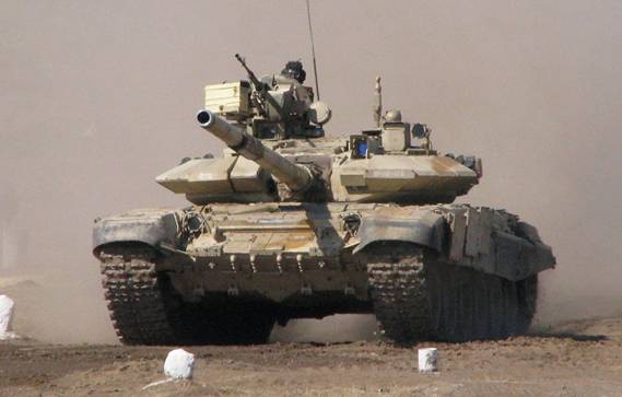 Xe tăng chiến đấu chủ lực T-90 của Ấn Độ