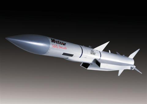 Tên lửa Meteor do Nhật Bản hợp tác với Anh sản xuất với dự kiến trang bị trên các chiến đấu cơ F-35 của Mỹ