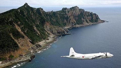 Máy bay tuần tiễu chống ngầm P-3C Orion của Nhật tuần tra, bảo vệ Senkaku