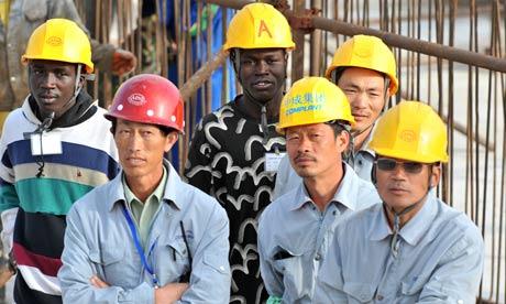 Lao động Trung Quốc ở châu Phi