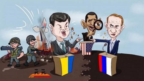 Nga-Mỹ và EU hiện đang đấu đá nhau kịch liệt vì nội chiến ở Ukraine và vụ việc MH17