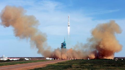 Tên lửa được cho là vũ khí diệt vệ tinh của Trung Quốc phóng hôm 23/7/2014