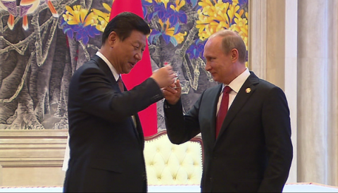 Tình thân mến thân giữa Nga và Trung Quốc ngày càng trở nên gắn bó