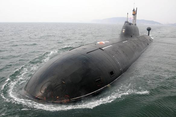 Tàu ngầm INS Chakra của Ấn Độ