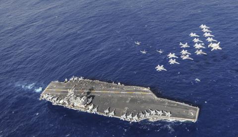 Hạm đội 7 của Mỹ tác chiến