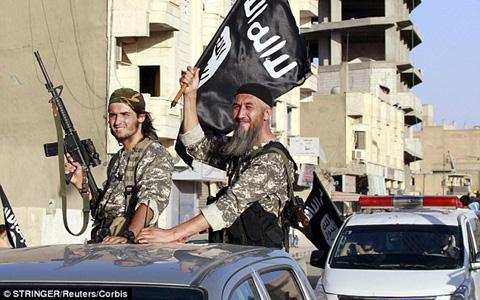 Chiến binh Hồi giáo IS đang hân hoan với các chiến thắng lớn của mình