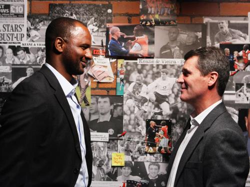 Vieira và Roy Keane.