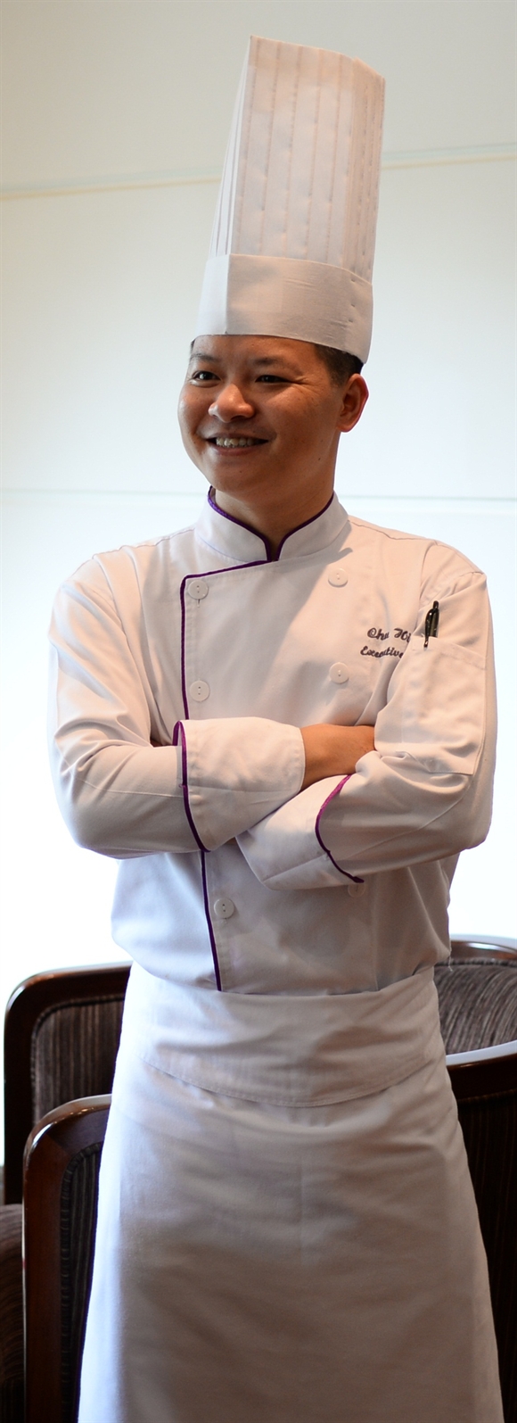 Chu Hoàng Hiệp - Tổng bếp trưởng điều hành khách sạn Mövenpick Hà Nội  (Ảnh: Gafin)
