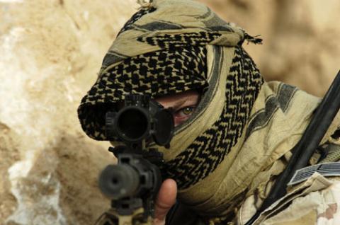 Một tay súng PKK ở Iraq