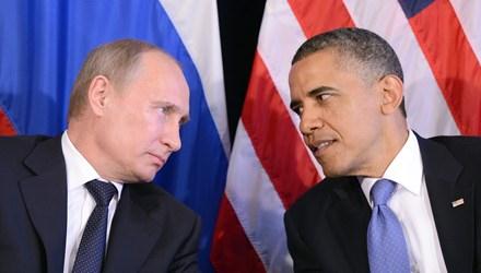 Ông Putin (trái) đã có cuộc gặp đầu tiên với ông Obama sau nhiều tháng 