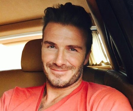 Beckham chia sẻ ảnh trên Facebook khi vừa đặt chân đến Hong Kong trong chuyến quảng bá sản phẩm tại châu Á.