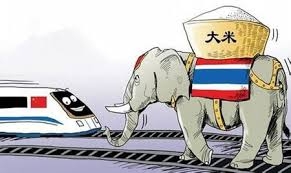 Chương trình đổi gạo lấy đường sắt giữa Thái Lan và Trung Quốc.