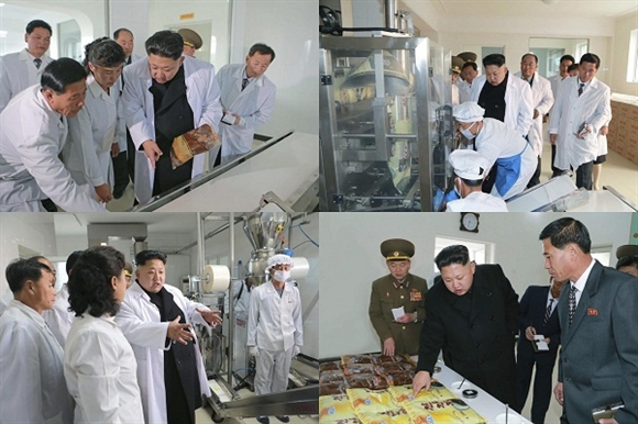 Nhà lãnh đạo Kim Jong-un đưa ra các chỉ thị tại chỗ trong chuyến thăm Nhà máy Liên hợp Chế biến Thực phẩm thuộc Đơn vị 534, Quân đội Nhân dân Triều Tiên. Tại nhà máy, nhà lãnh đạo Triều Tiên đã đi kiểm tra các loại thực phẩm, quy trình chế biến ngô, xát gạo.