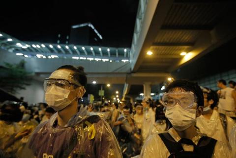 Trung Quốc đã tiến hành bắt bớ nhiều người biểu tình ở Hồng Kông