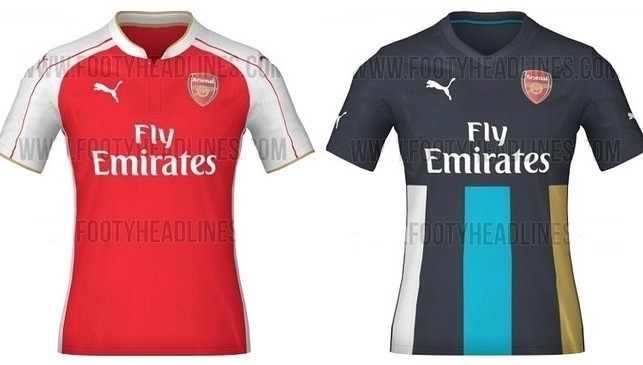 Áo đấu mùa sau của Arsenal tiếp tục được Puma thiết kế. Hãng thể thao Đức cho trình làng áo sân khách mới lạ với màu xanh navy chủ đạo kết hợp với các sọc trắng, xanh, vàng nổi bật. Bên cạnh đó áo đấu sân khách của Pháo thủ vẫn được thiết kế với tông màu đỏ trắng truyền thống kết hợp sọc kẻ nam tính Áo đấu mùa sau của Arsenal tiếp tục được Puma thiết kế. Hãng thể thao Đức cho trình làng áo sân khách mới lạ với màu xanh navy chủ đạo kết hợp với các sọc trắng, xanh, vàng nổi bật. Bên cạnh đó áo đấu sân khách của Pháo thủ vẫn được thiết kế với tông màu đỏ trắng truyền thống kết hợp sọc kẻ nam tính