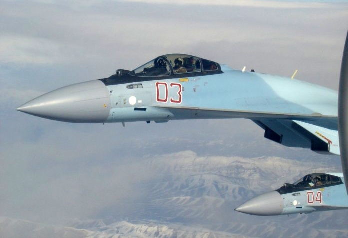 Việc Nga điều tiêm kích Su-35S đến Syria cũng đồng nghĩa với việc tiêm kích hiện đại nhất của Nga sau Su-30SM và Su-27 đã tham gia chiến dịch không kích phiến quân Hồi giáo tại Syria. Việc Nga điều tiêm kích Su-35S đến Syria cũng đồng nghĩa với việc tiêm kích hiện đại nhất của Nga sau Su-30SM và Su-27 đã tham gia chiến dịch không kích phiến quân Hồi giáo tại Syria.
