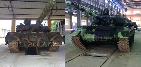 Pháo có cỡ nòng 105 mm, hơn một chút so với loại pháo 100 mm trên xe tăng T-54/55 chưa nâng cấp, nhưng vẫn đảm bảo cơ số đạn mà xe tăng mang theo. Ngoài ra, để tăng cường thêm hỏa lực tấn công, xe tăng T-54/55M3 cũng được lắp thêm một súng máy đồng trục PKT 7,62 mm. Theo Lenta, súng máy cũng do Việt Nam tự sản xuất. Pháo có cỡ nòng 105 mm, hơn một chút so với loại pháo 100 mm trên xe tăng T-54/55 chưa nâng cấp, nhưng vẫn đảm bảo cơ số đạn mà xe tăng mang theo. Ngoài ra, để tăng cường thêm hỏa lực tấn công, xe tăng T-54/55M3 cũng được lắp thêm một súng máy đồng trục PKT 7,62 mm. Theo Lenta, súng máy cũng do Việt Nam tự sản xuất.