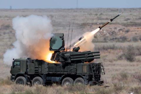Israel đột kích bằng tên lửa, Pantsir-S1 lập đại công Israel đột kích bằng tên lửa, Pantsir-S1 lập đại công