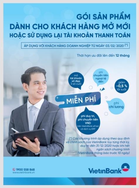VietinBank đồng hành cùng DN với nhiều gói tín dụng ưu đãi VietinBank dong hanh cung DN voi nhieu goi tin dung uu dai