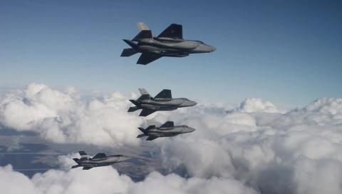 150 người phục vụ 4 chiếc F-35 Na Uy bay sát Nga 150 người phục vụ 4 chiếc F-35 Na Uy bay sát Nga