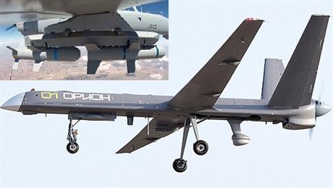 Đòn đánh xa trăm km của UCAV Nga Đòn đánh xa trăm km của UCAV Nga
