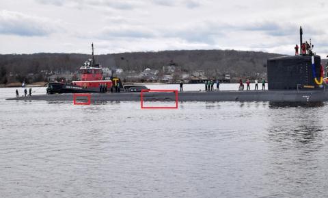 Nguyên nhân tàu ngầm Mỹ lột vỏ ngay lần đầu đi biển Nguyên nhân tàu ngầm Mỹ lột vỏ ngay lần đầu đi biển