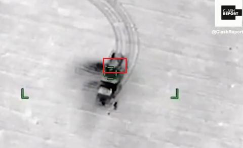 Thổ trưng clip phá hủy Pantsir-S1 Syria đang trực chiến Thổ trưng clip phá hủy Pantsir-S1 Syria đang trực chiến