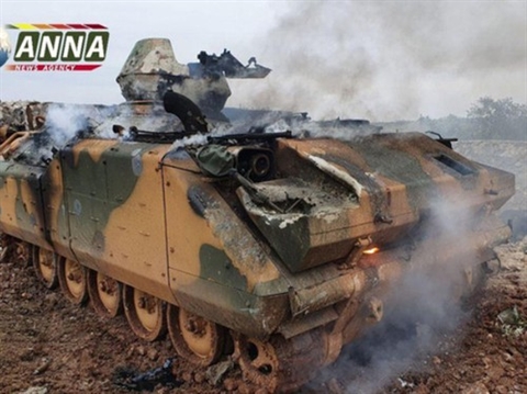 ACV-15 Thổ Nhĩ Kỳ tan tành sau đòn đánh của SAA ACV-15 Thổ Nhĩ Kỳ tan tành sau đòn đánh của SAA