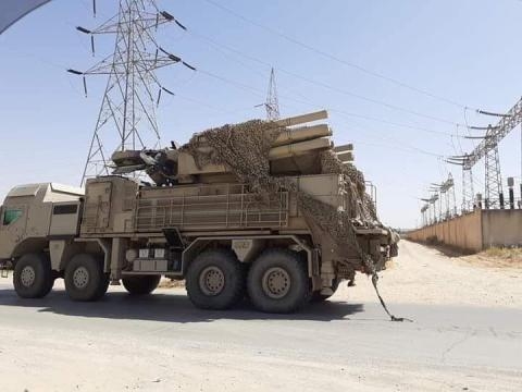 Chỉ với số lượng các tổ hợp Pantsir-S1 ít ỏi có trong tay nhưng lực lượng LNA đã thành công chặn đứng chiến thuật \ Chỉ với số lượng các tổ hợp Pantsir-S1 ít ỏi có trong tay nhưng lực lượng LNA đã thành công chặn đứng chiến thuật \