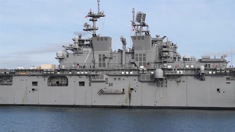 Chiếc đầu tiên USS America (LHA-6) được biên chế vào năm 2014 trong khi chiếc thứ ba USS Bougainville (LHA-8) hiện đang được đóng tại cơ sở ở thành phố Pascagoula, bang Mississippi. Chiếc đầu tiên USS America (LHA-6) được biên chế vào năm 2014 trong khi chiếc thứ ba USS Bougainville (LHA-8) hiện đang được đóng tại cơ sở ở thành phố Pascagoula, bang Mississippi.