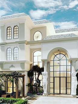 Nhiều người không khỏi trầm trồ, suýt xoa trước vẻ xa hoa của căn biệt thự. Nhiều người không khỏi trầm trồ, suýt xoa trước vẻ xa hoa của căn biệt thự.