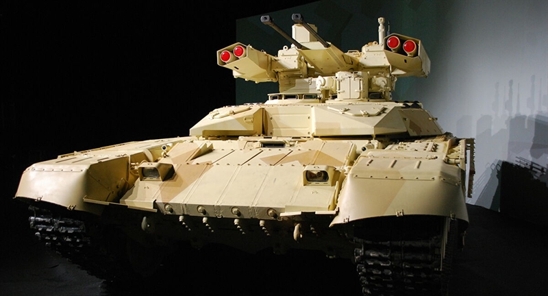 Nhưng điểm khác biệt là tháp pháo lại được lấy từ mẫu BMPT-72 hiện đại hơn. Ngoài ra, lô xe Terminator tham chiến tại Deir Ezzor cũng không có cảm biến ảnh nhiệt cho trưởng xe, mà chỉ có kênh trinh sát quang học. Nhưng điểm khác biệt là tháp pháo lại được lấy từ mẫu BMPT-72 hiện đại hơn. Ngoài ra, lô xe Terminator tham chiến tại Deir Ezzor cũng không có cảm biến ảnh nhiệt cho trưởng xe, mà chỉ có kênh trinh sát quang học.