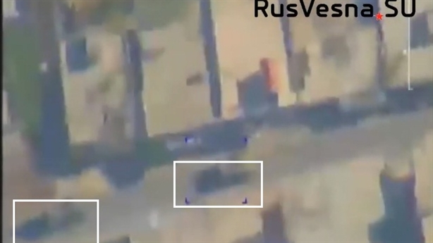 UAV Nga 'tóm sống' Thổ điều T-155 đến Idlib